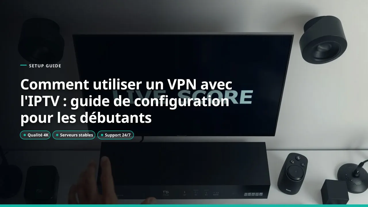 Comment utiliser un VPN avec l'IPTV : guide de configuration pour les débutants