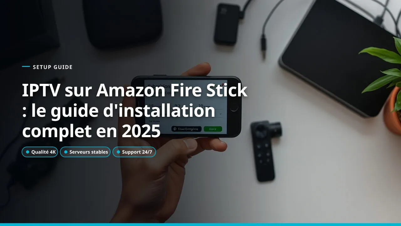 IPTV sur Amazon Fire Stick : le guide d'installation complet en 2025