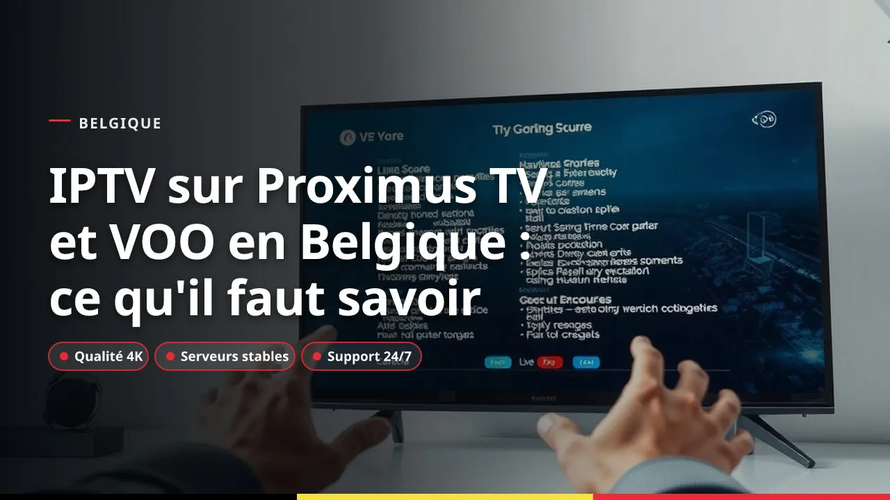IPTV on Proximus TV and VOO in Belgium: What You Need to Know
